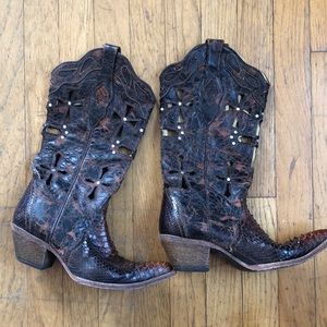 Corral Python Boots